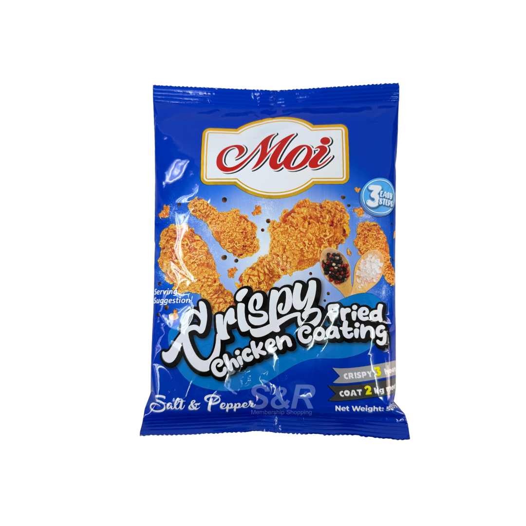 Moi Crispy Fried Chicken Coating Salt & Pepper 500g